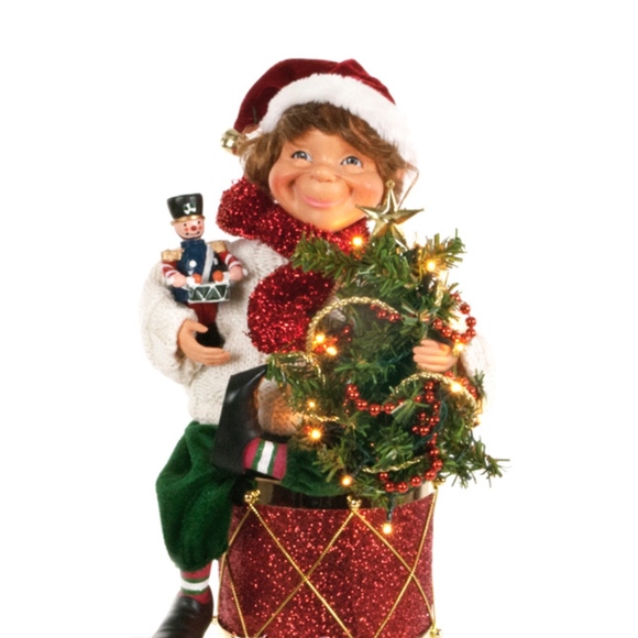 Karen Didion Other - Karen Didion Originals Lighted Elf w/ Drum
